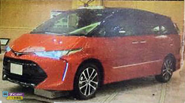 2016 Toyota Estima Previa leaked 2