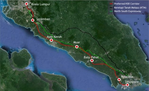 Malaysia and Singapore sign agreement for HSR