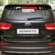 Kia Sorento High Spec diesel in Malaysia – RM191,888