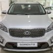 2016 Kia Sorento launched in Malaysia – 2.2 LS diesel, 2.4 MS petrol and 2.4 HS petrol, RM156k-RM176k