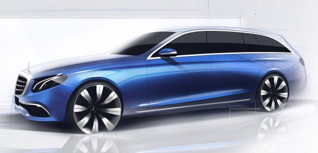 S213 Mercedes E-Class Estate teaser