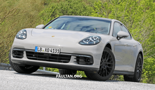 '17 Panamera spied - 2