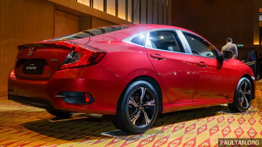 Honda Civic 2016 dilancarkan di M’sia – 1.8L dan 1.5L VTEC Turbo; tiga varian dan harga bermula RM111k 506302