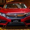 Honda Civic 2016 dilancarkan di M’sia – 1.8L dan 1.5L VTEC Turbo; tiga varian dan harga bermula RM111k