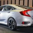 Honda Civic 2016 dilancarkan di M’sia – 1.8L dan 1.5L VTEC Turbo; tiga varian dan harga bermula RM111k