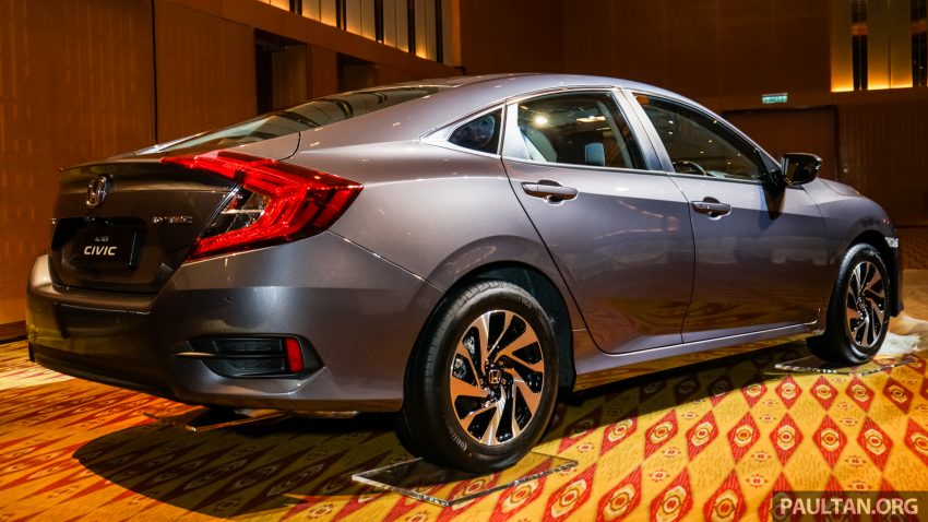 Honda Civic 2016 dilancarkan di M’sia – 1.8L dan 1.5L VTEC Turbo; tiga varian dan harga bermula RM111k 506329