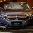 Honda Civic 2016 dilancarkan di M’sia – 1.8L dan 1.5L VTEC Turbo; tiga varian dan harga bermula RM111k