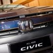 Honda Civic 2016 dilancarkan di M’sia – 1.8L dan 1.5L VTEC Turbo; tiga varian dan harga bermula RM111k