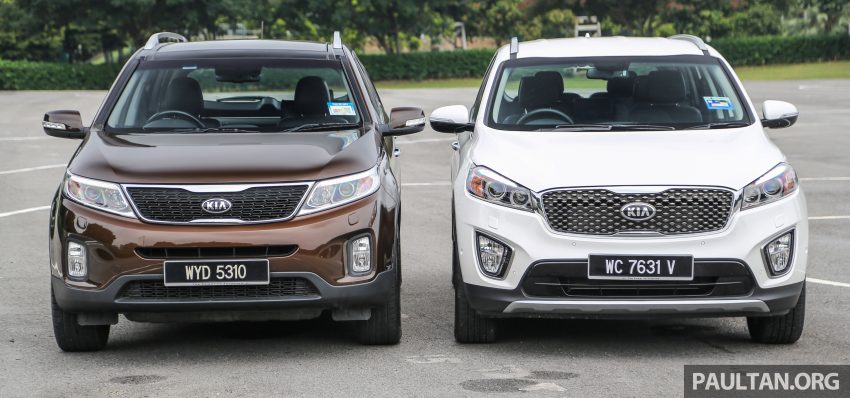 GALLERY: Kia Sorento – new UM vs previous-gen XM 510848