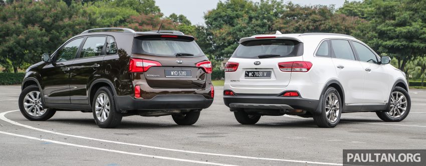 GALLERY: Kia Sorento – new UM vs previous-gen XM 510847
