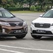 GALLERY: Kia Sorento – new UM vs previous-gen XM