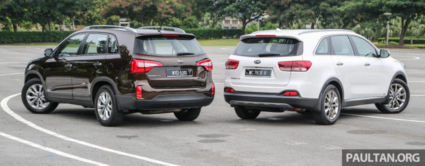 GALLERY: Kia Sorento – new UM vs previous-gen XM 510846