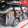 Toyota Alphard and Vellfire – Malaysian spec cars previewed at Toyota showroom, Mitsui Outlet Park
