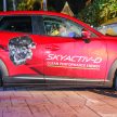 Mazda CX-3 1.5L SkyActiv-D diesel on display at Saujana – evaluation unit, no plans for launch yet