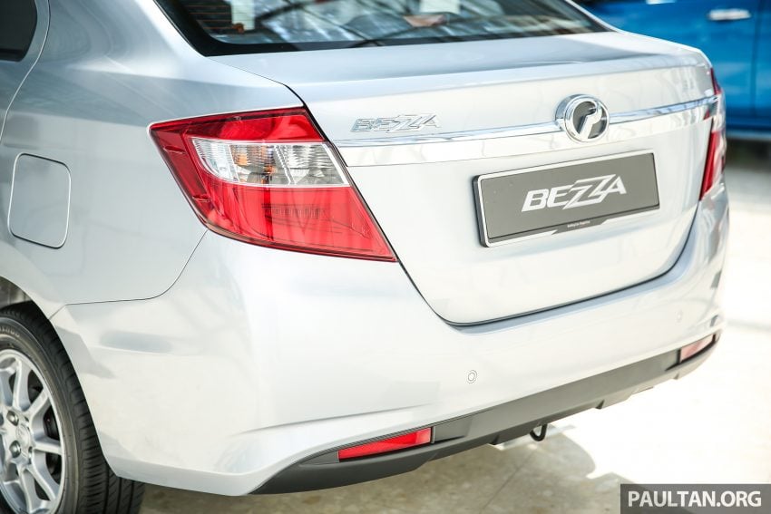 Perodua Bezza –  variant-by-variant equipment list 519915