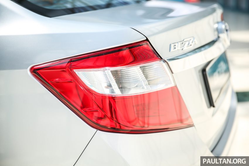 Perodua Bezza –  variant-by-variant equipment list 519919