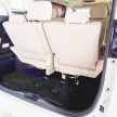 Toyota Alphard and Vellfire – Malaysian spec cars previewed at Toyota showroom, Mitsui Outlet Park