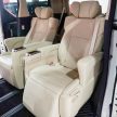 Toyota Alphard dan Vellfire – model spesifikasi Malaysia telah dipamerkan di Mitsui Outlet Park