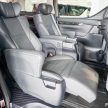 Toyota Alphard and Vellfire – Malaysian spec cars previewed at Toyota showroom, Mitsui Outlet Park