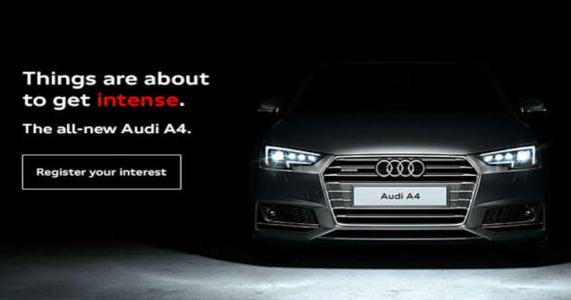 All-new B9 Audi A4 Malaysia teaser 2