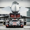 Audi R18 e-tron quattro meets the Eurofighter Typhoon