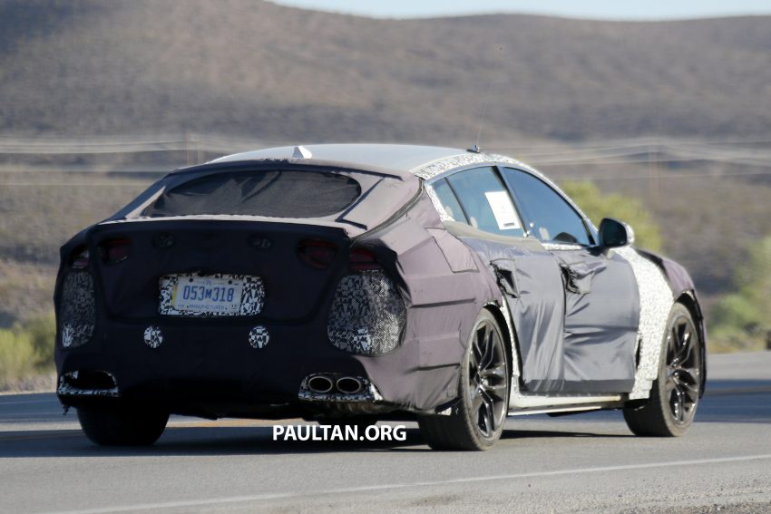 SPYSHOTS: Kia GT shows off its liftback body style 536515