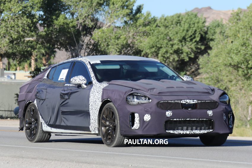 SPYSHOTS: Kia GT shows off its liftback body style 536505