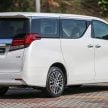 Toyota Alphard vs Vellfire AH30 – what are the differences between the two luxury MPVs?