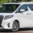 Toyota Alphard vs Vellfire AH30 – what are the differences between the two luxury MPVs?