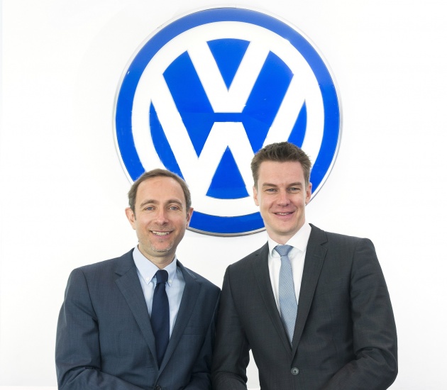 L-R Mr. Alin Tapalaga and Mr. Florian Steiner of Volkswagen Passenger Cars Malaysia (VPCM)