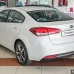 Kia Cerato facelift – prices maintained, from RM91,888