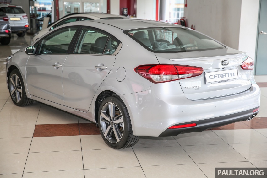 Kia Cerato facelift now in showrooms – KX, 1.6L, 2.0L 572809