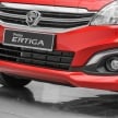 Proton Ertiga MPV launched in Malaysia – RM59k-65k