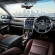 Updated Toyota Camry on sale in M’sia, from RM153k – two new variants, 7 airbags and VSC across the range