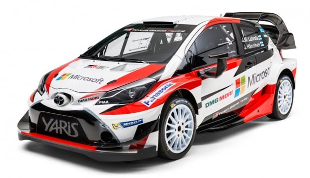 2017 Toyota Yaris WRC car and drivers announced