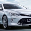 Updated Toyota Camry on sale in M’sia, from RM153k – two new variants, 7 airbags and VSC across the range