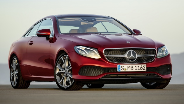 C238 Mercedes-Benz E-Class Coupe officially unveiled