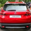 Peugeot 208 and 2008 facelifts launched in Malaysia – 1.2 PureTech turbo, six-speed auto, RM90k/RM110k