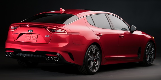 Kia Stinger 2018 didedahkan – model produksi sebenar kereta sport empat-pintu dari konsep Kia GT