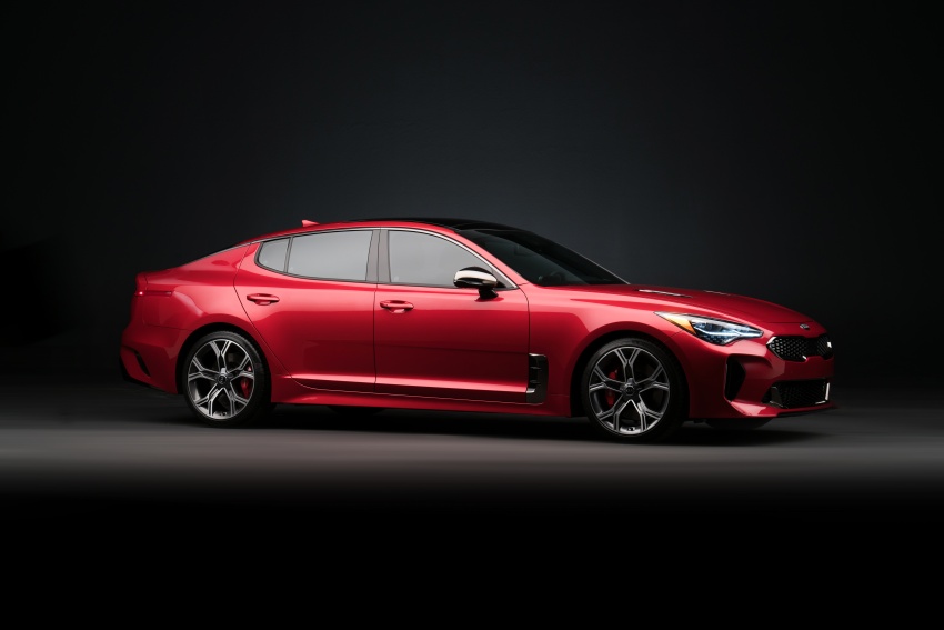 Kia Stinger 2018 didedahkan – model produksi sebenar kereta sport empat-pintu dari konsep Kia GT 600292