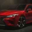 2018 Toyota Camry – longer and lower with TNGA platform, 2.5L VVT-iE with 8AT, focus on dynamics