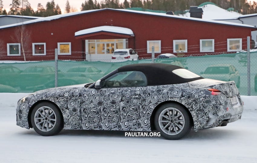 SPYSHOTS: BMW Z5 spotted again, taillights shown 608419