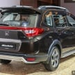 Honda BR-V 1.5L launched in Malaysia, from RM85,800
