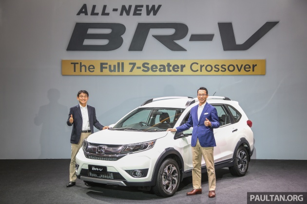 Honda BR-V 1.5L dilancarkan di Malaysia – crossover 7-tempat duduk, 2 varian, harga bermula RM85,800