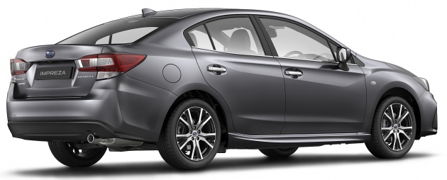 Subaru Impreza 2017 dilancarkan di Singapura – sedan dan hatchback; NA 1.6L dan 2.0L CVT dengan AWD