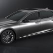 2018 Lexus LS 500 debuts with new 3.5 litre biturbo V6, 10-speed auto, pedestrian avoidance, 24-inch HUD