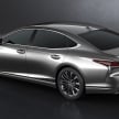2018 Lexus LS 500 debuts with new 3.5 litre biturbo V6, 10-speed auto, pedestrian avoidance, 24-inch HUD
