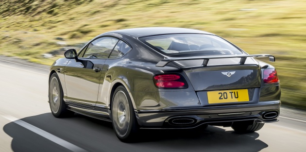 Bentley Continental Supersports unveiled; 710 PS, 1,017 Nm, 0-100 km/h in 3.5 seconds, 336 km/h!