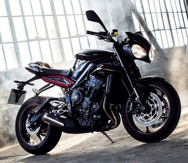 Triumph umum harga untuk model 2017 di Malaysia