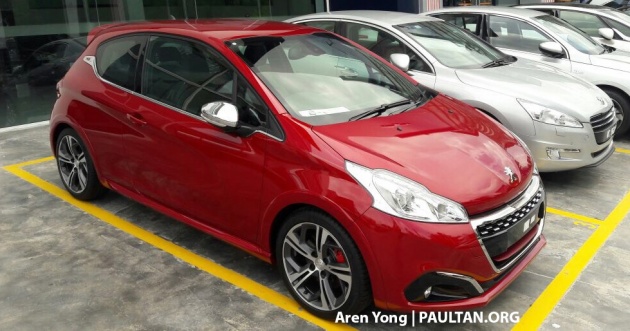 Peugeot 208 GTi facelift spotted in M’sia – Q1 launch?